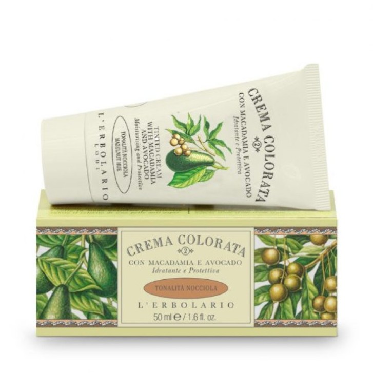 Crema Colorata Macadamia e Avocado Tonalità Nocciola 50ml - L\'ERBOLARIO