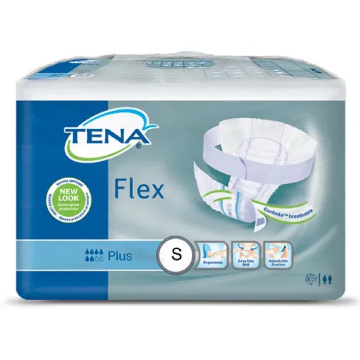 Pannolone a Cintura Tena Flex Plus Small 30 Pezzi - TENA