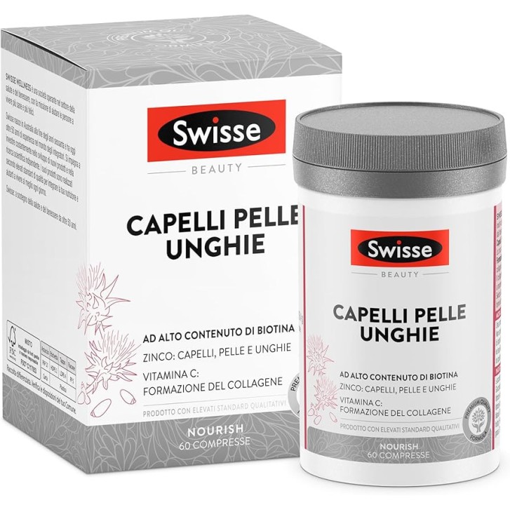 Capelli Pelle Unghie Integratore Alimentare - Swisse
