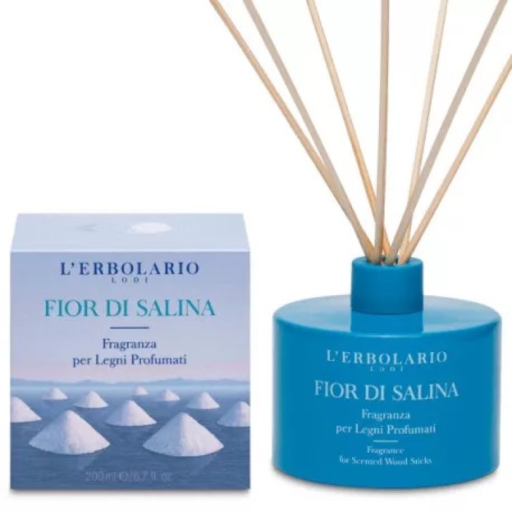 L\'Erbolario Fior di Salina Fragranza Legni Profumati 200 ml - L\'Erbolario