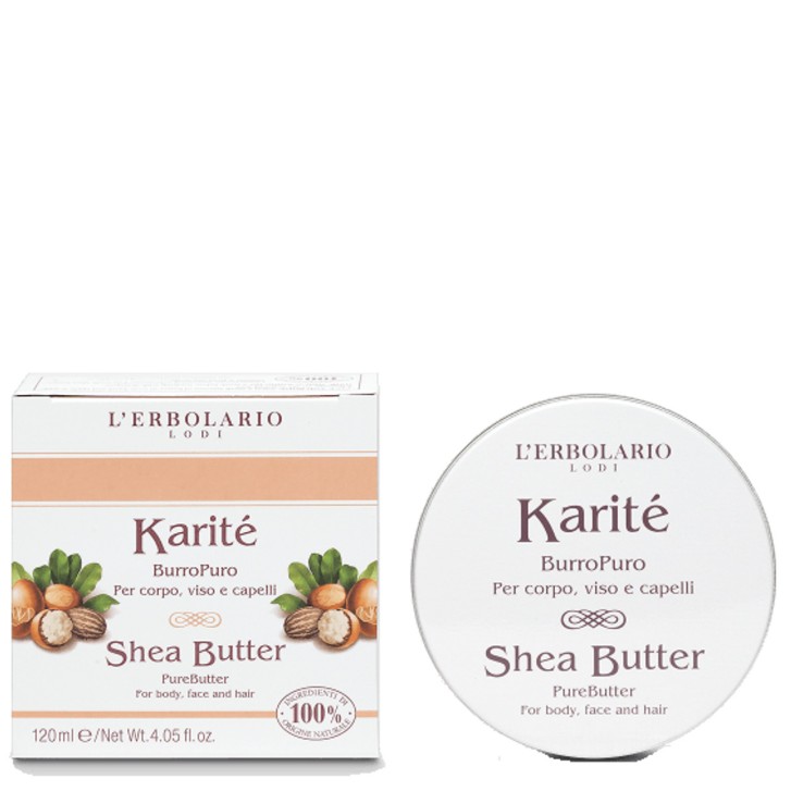 Burro Puro Karitè Corpo Viso Capelli 120 ml - L\'Erbolario