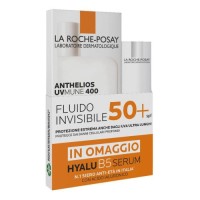 Anthelios Uvmune Fluido Solare Viso SPF50+ 50 ml + Hyalu B5 Siero 10 ml - La Roche-Posay