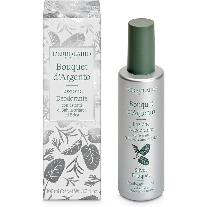 Lozione Deodorante Corpo Bouquet D\'Argento 100ml - L\'Erbolario