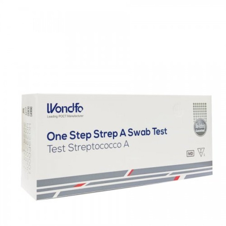 Wondfo Test Autodiagnostico Streptococco A 1 Test - Leading Med SRL