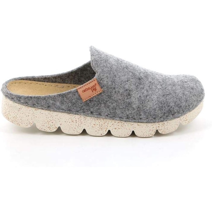 Ciabatte Donna Eco-Sostenibili Feltro Riciclato Zeppa 3,5cm - Grunland