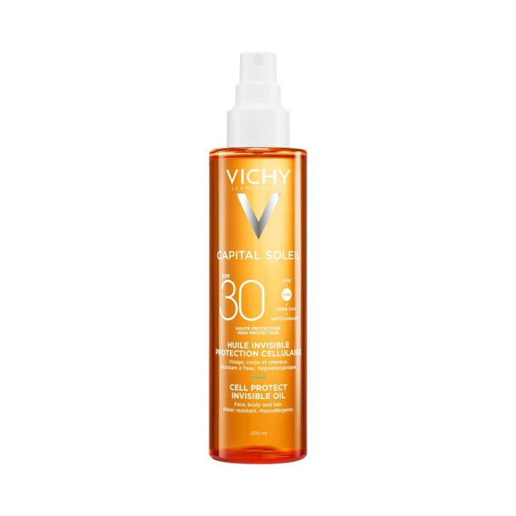 Olio Invisibile Cell Protect SPF30 200 ml - Vichy Olio Invisibile Cell Protect SPF30 200 ml - Vichy