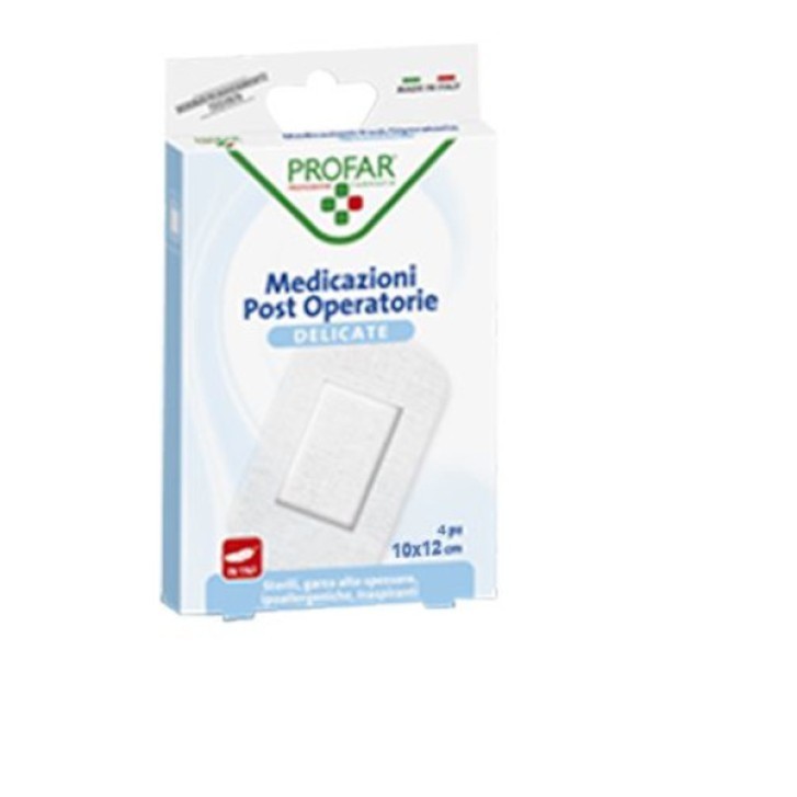 Medicazione Post-Operatoria Sterile Garza Antiaderente 10x12 cm - Profar Medicazione Post-Operatoria Sterile Garza Antiaderente 10x12 cm - Profar