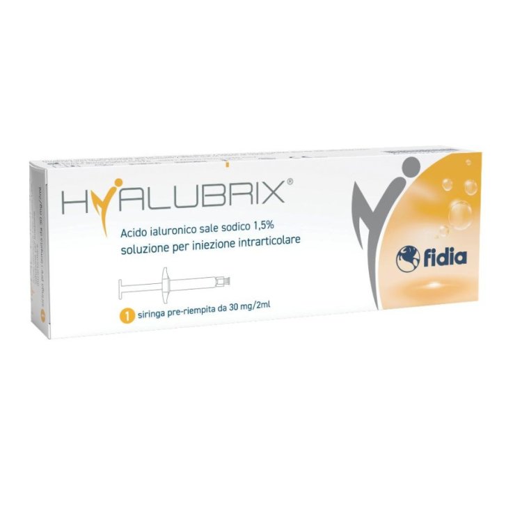 Hyalubrix Siringa Intra-articolare Acido Ialuronico 30mg 2ml 3pz - Hyalubrix Hyalubrix Siringa Intra-articolare Acido Ialuronico 30mg 2ml 3pz - Hyalubrix