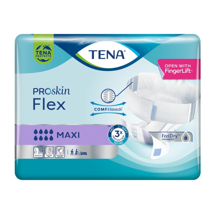 Pannolone Incontinenza Flex Maxi Medium 22 Pezzi - TENA Pannolone Incontinenza Flex Maxi Medium 22 Pezzi - TENA