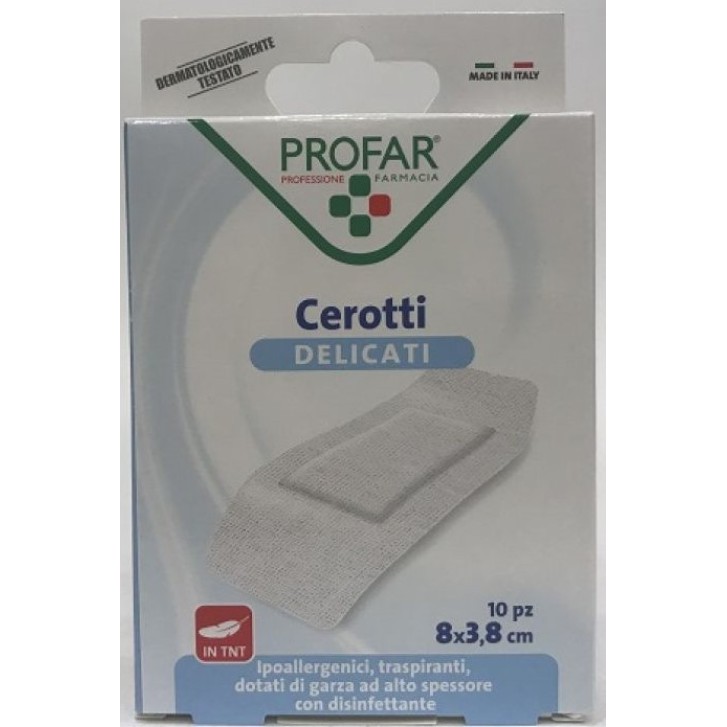Cerotti Classici in TNT 8x3,8 cm - 10 Pezzi - Profar