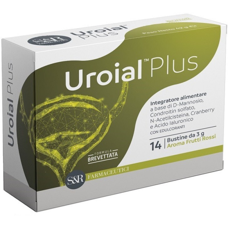 Uroial Plus Integratore per Vie Urinarie 14 Bustine - S&R Farmaceutici SpA
