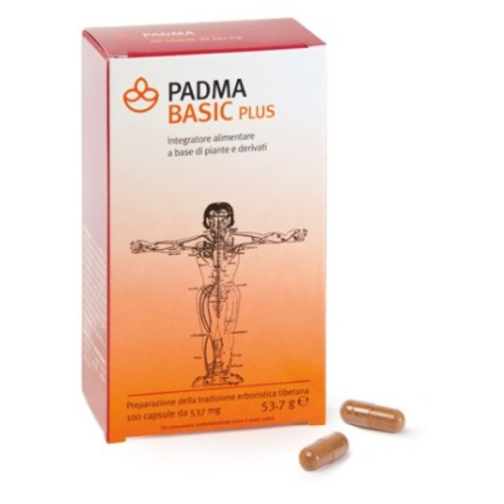 Padma Basic Plus Integratore per Insufficienza Venosa 100 Capsule - Cosval