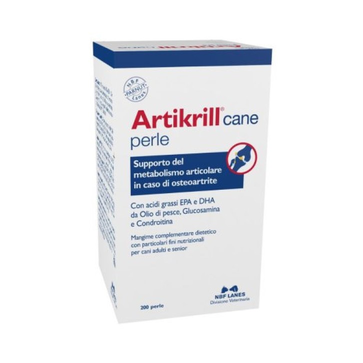Artikrill Mangime Complementare per Cani con Omega-3 200 Perle - ARTIKRILL Artikrill Mangime Complementare per Cani con Omega-3 200 Perle - ARTIKRILL