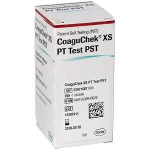 Coaguchek XS PT PST Strisce Test Monitoraggio PT/INR, 24 Strisce - COAGUCHEK Coaguchek XS PT PST Strisce Test Monitoraggio PT/INR, 24 Strisce - COAGUCHEK