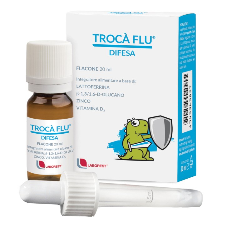 Flu Difesa Integratore Sistema Immunitario 20ml - TROCA\' Flu Difesa Integratore Sistema Immunitario 20ml - TROCA\'