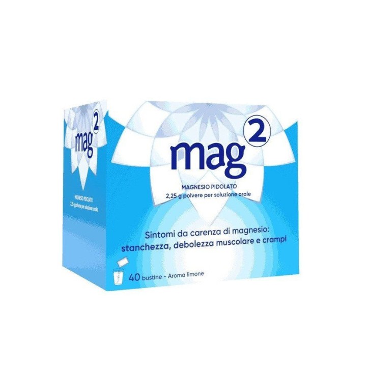 Mag 2 Medicinale per Carenza Magnesio 40 Bustine - MAG