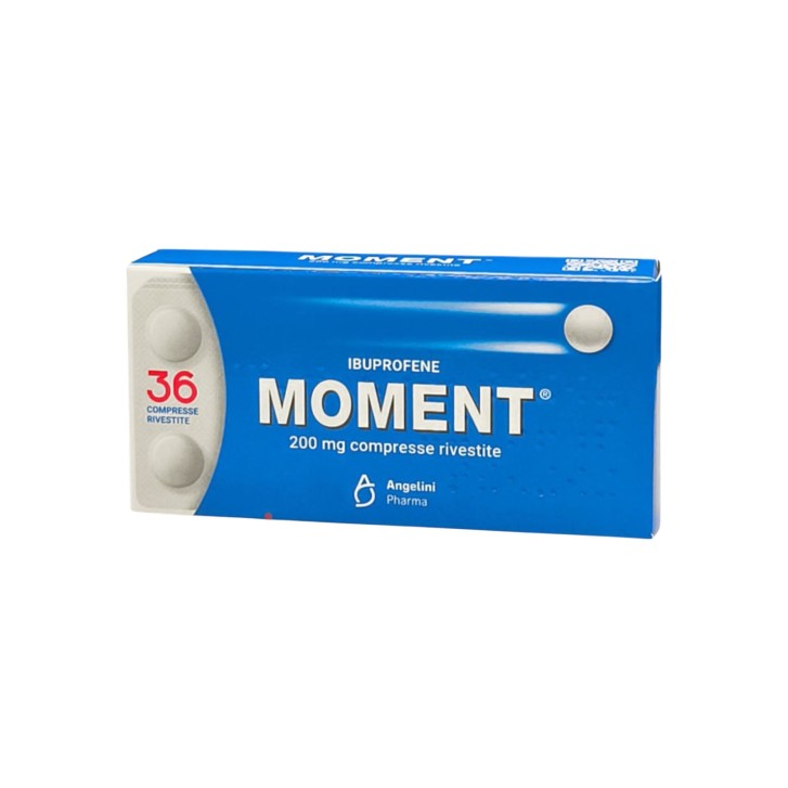 Moment Compresse Rivestite 200mg Ibuprofene Antinfiammatorio Dolore 36 Unità - MOMENT
