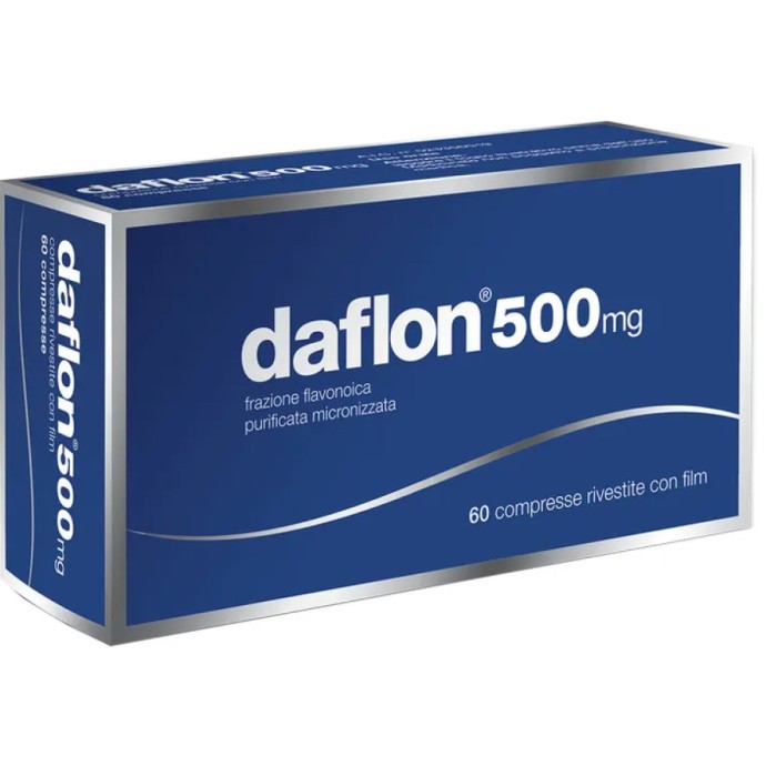 Daflon 500 mg Compresse Rivestite con Film - Daflon Daflon 500 mg Compresse Rivestite con Film - Daflon