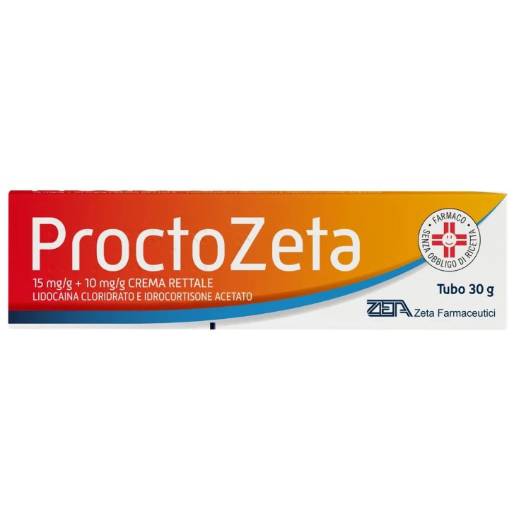 Proctozeta Crema Rettale Lidocaina Idrocortisone 30g - Zeta Farmaceutici Proctozeta Crema Rettale Lidocaina Idrocortisone 30g - Zeta Farmaceutici