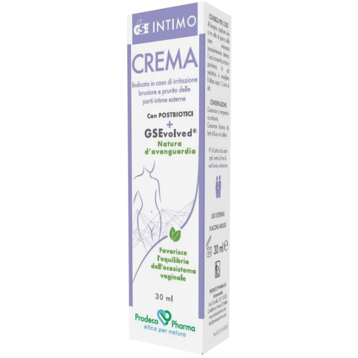 Crema Intima per Irritazione e Prurito 30ml - GSE