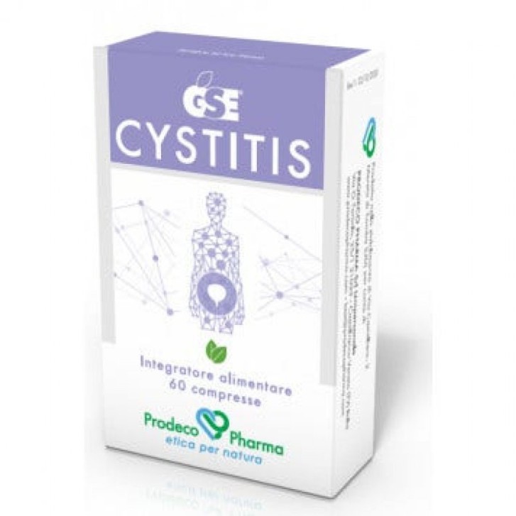 GSE Cystitis Integratore Alimentare per Apparato Urinario 60 Compresse - GSE GSE Cystitis Integratore Alimentare per Apparato Urinario 60 Compresse - GSE