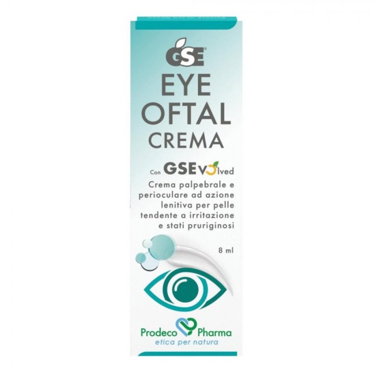 GSE Eye Oftal Crema 8ml Lenitiva Idratante per Pelle Secca - GSE