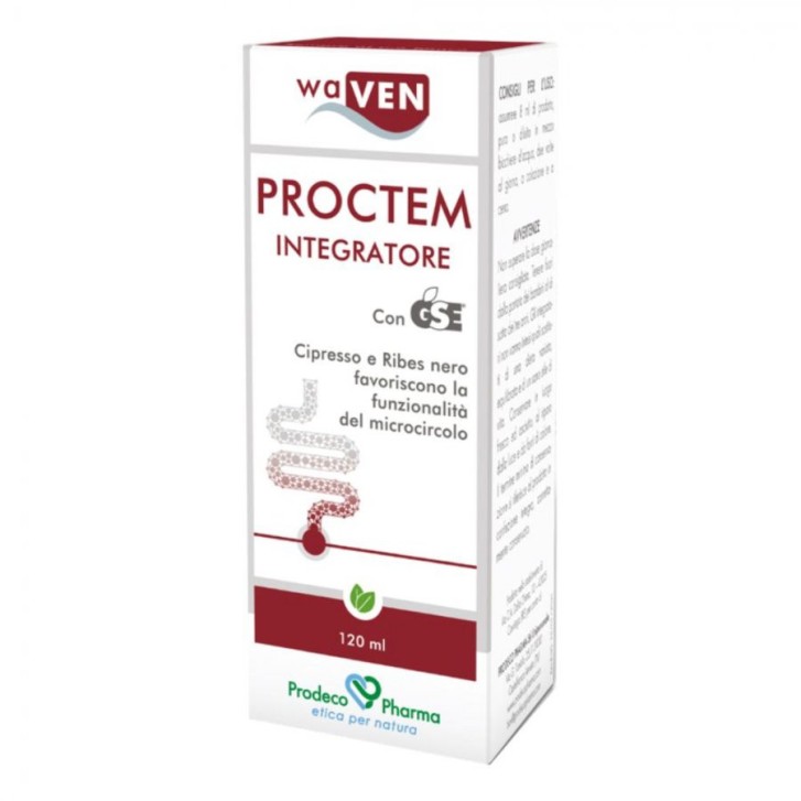 Proctem Integratore Benessere Microcircolo 120ml Senza Glutine - Waven
