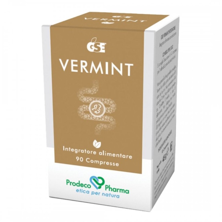 GSE Vermint Integratore Benessere Intestinale 90 Compresse - GSE