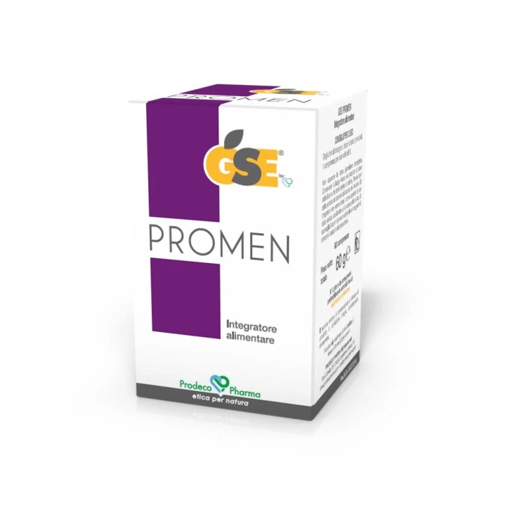 GSE Pro Men Integratore Alimentare Prostata 60 Compresse con Pompelmo e Serenoa - GSE