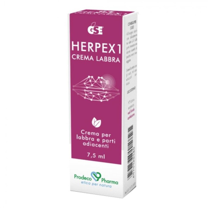Crema Labbra Lenitiva per Herpes Labiale 7,5ml - GSE