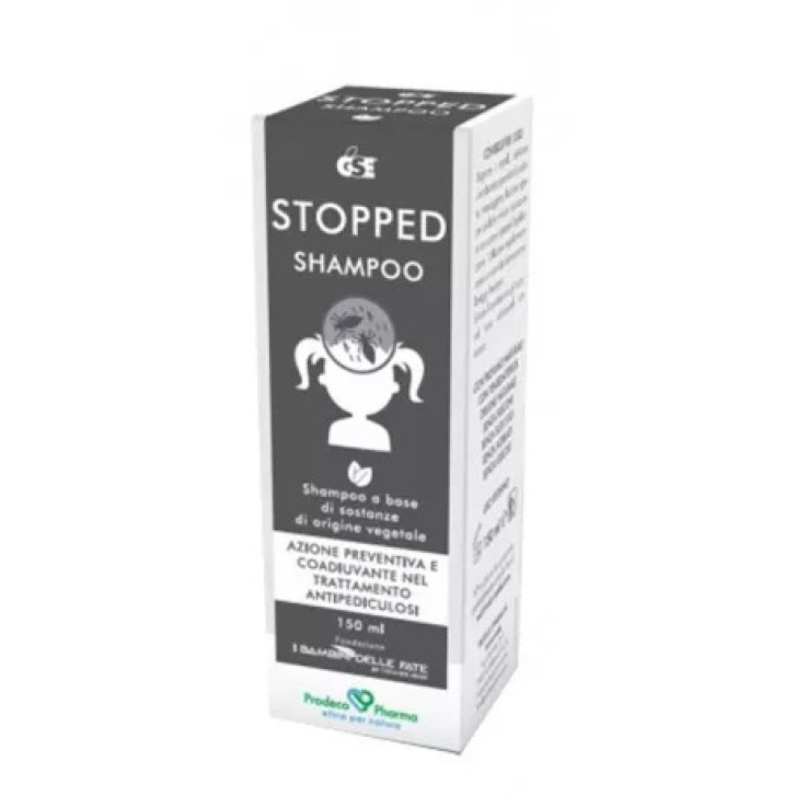 GSE Stopped Shampoo Antipediculosi 150ml Vegano Senza Siliconi - GSE