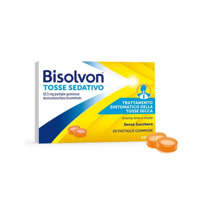 Bisolvon Tosse Sedativo 20 Pastiglie Gommose - Bisolvon