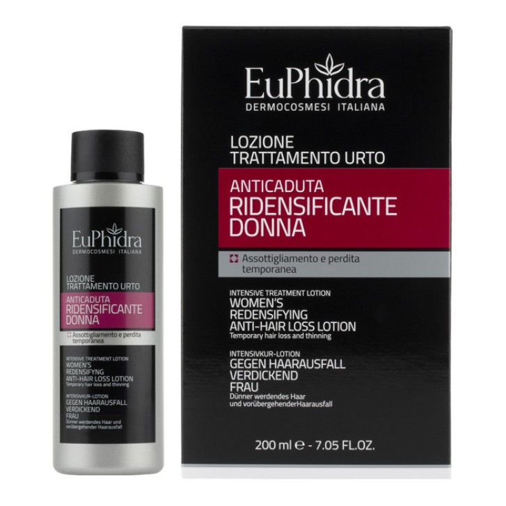 Euphidra Lozione Anticaduta Ridensificante Donna 200 ml - Euphidra