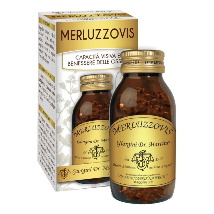 Merluzzovis integratore olio fegato di merluzzo omega 3 vit A D 60 softgel - Giorgini