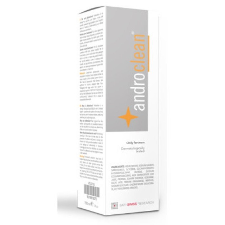 ANDROCLEAN Crema Disturbi Intimi Maschili con Acido Ialuronico 20ml - SAFI
