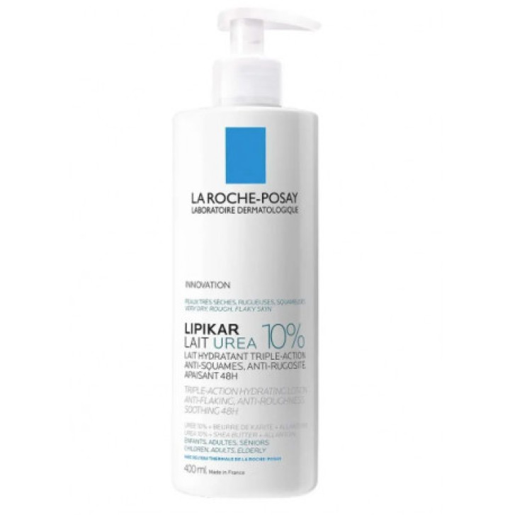 Lipikar Urea 10% Latte Corpo Pelle Atopica 400ml - La Roche Posay