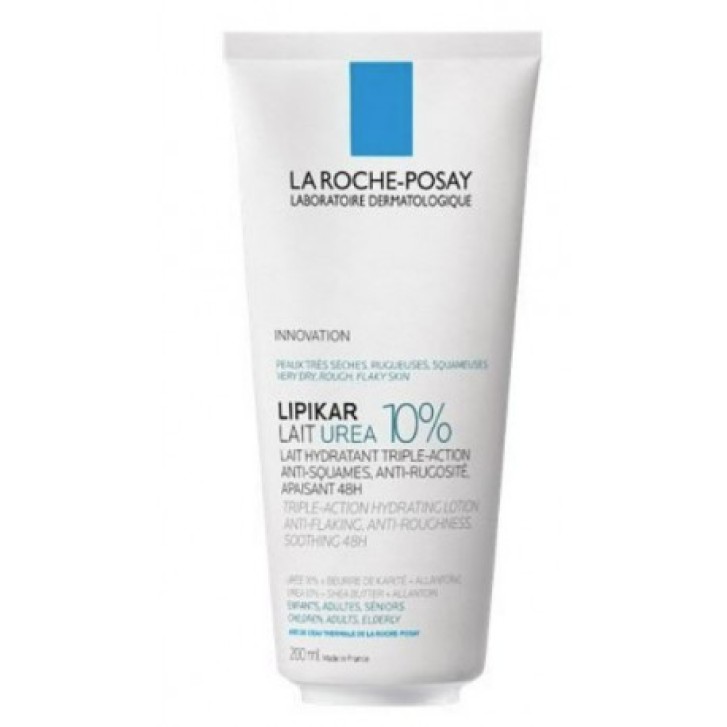 Lipikar Urea 10% Lozione Corpo Idratante Pelle Secca 200ml - La Roche Posay