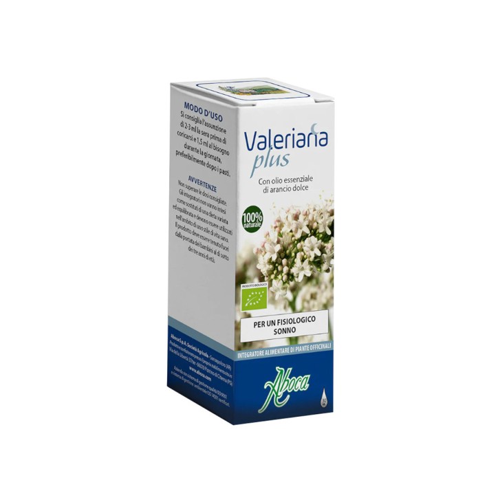 Valeriana Plus Integratore per Sonno e Rilassamento Gocce 30ml - Aboca