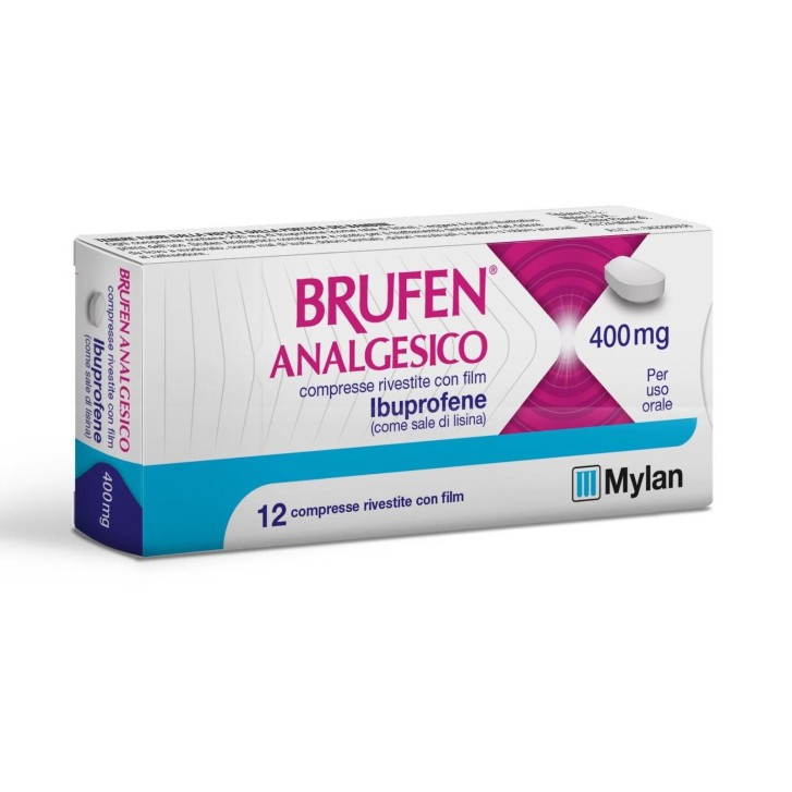 Brufen Analgesico 400mg 12 Compresse Rivestite - Farma 1000 Srl