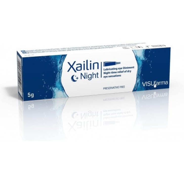 Xailin Unguento Oculare Lubrificante Notturno 5g - Xailin