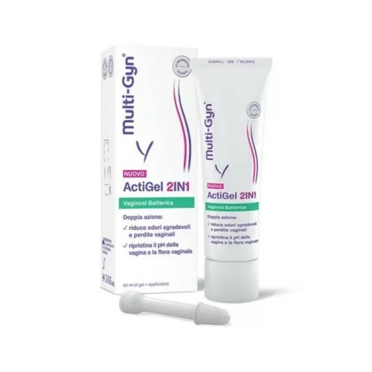 ActiGel 2in1 Gel Vaginosi Batterica 50ml - Multi-Gyn