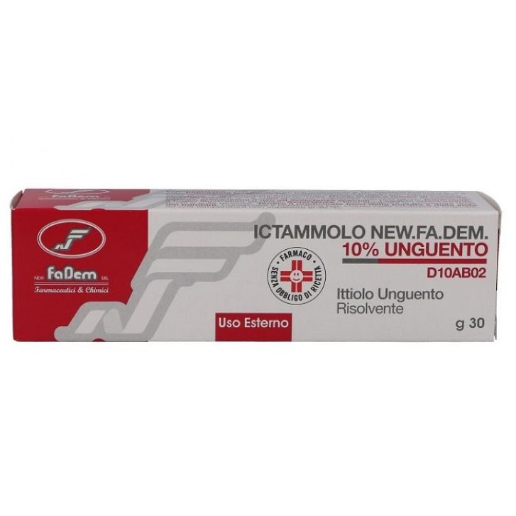 Ictammolo 10% Unguento 30g - New Fa.Dem