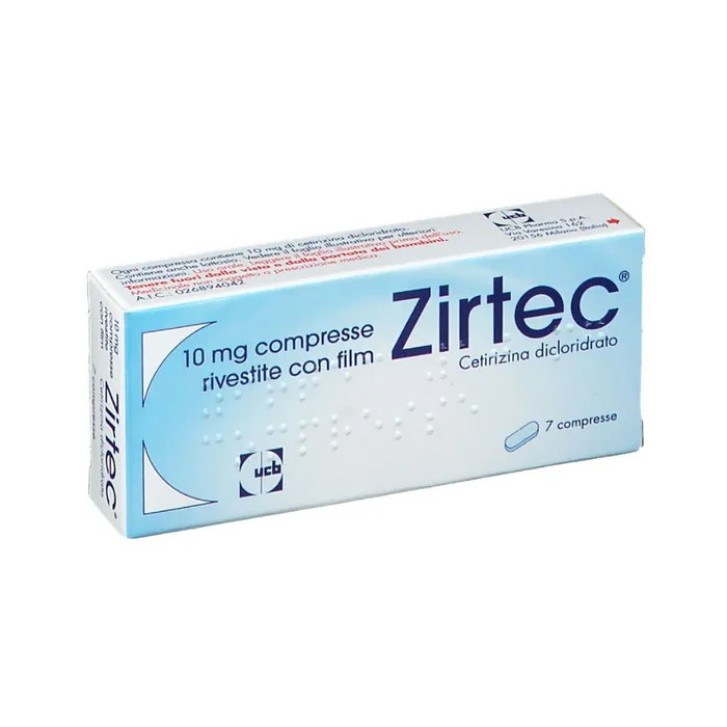 Zirtec 10 mg Compresse Rivestite con Film - Zirtec Zirtec 10 mg Compresse Rivestite con Film - Zirtec