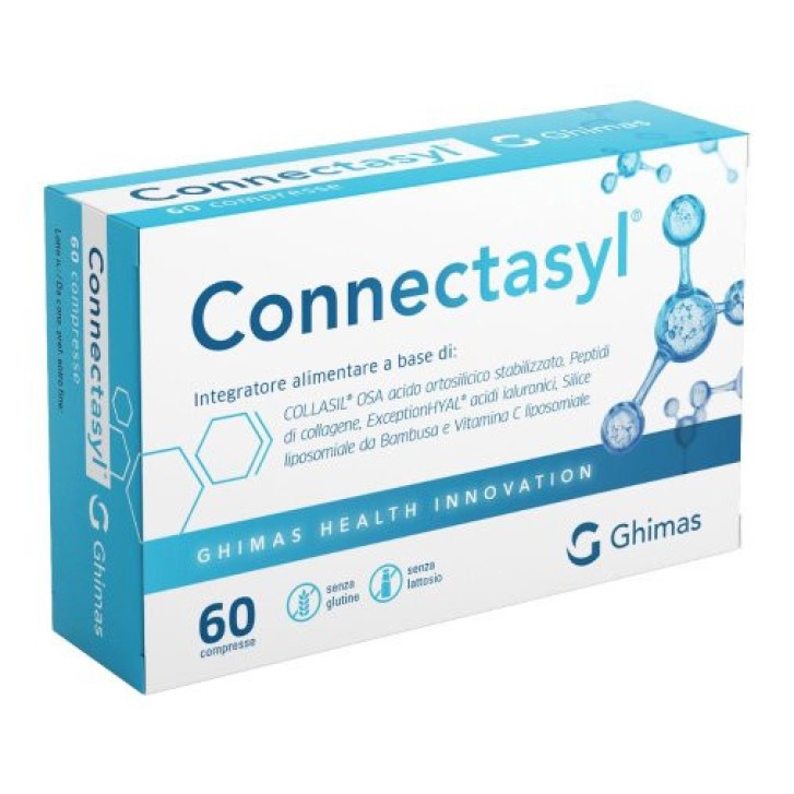 Connectasyl Integratore per Unghie e Capelli 60 Compresse - Ghimas