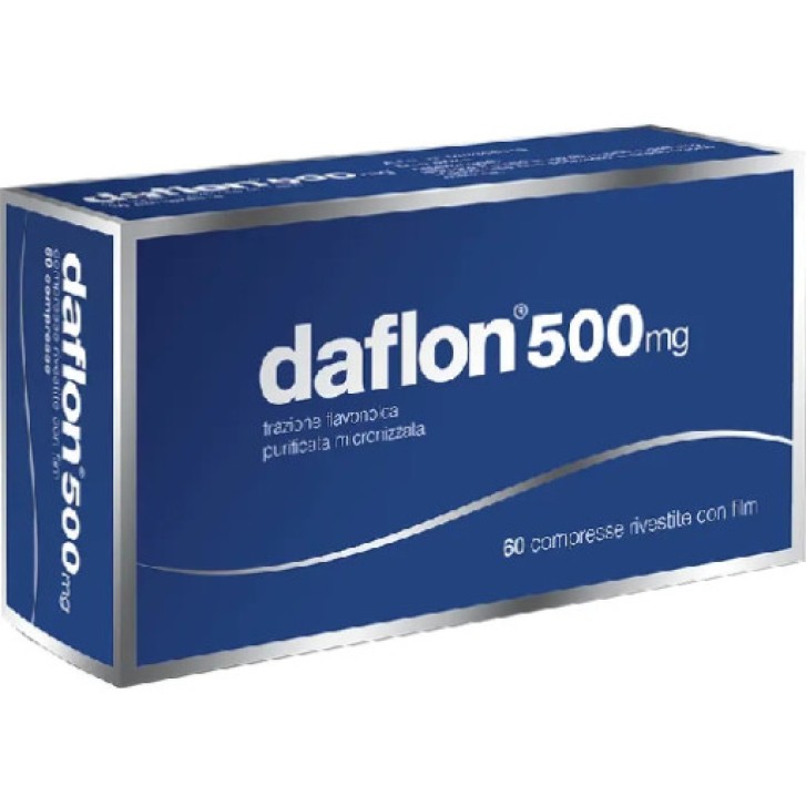 Daflon 500 Mg Compresse Rivestite 60 pezzi - Daflon