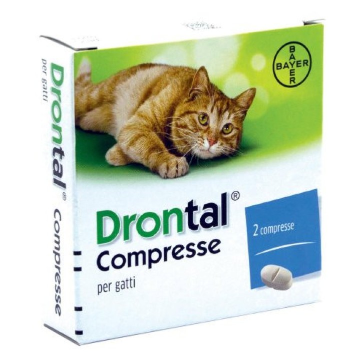 Drontal Compresse Antielmintico per Gatti - Drontal Drontal Compresse Antielmintico per Gatti - Drontal