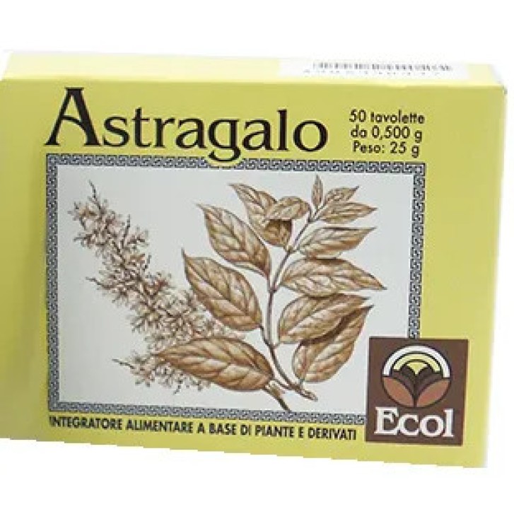 Astragalo Ecol 50 Tavolette Integratore Sistema Immunitario - Ecol