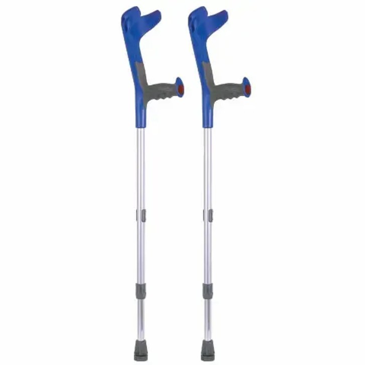 Stampelle Canadesi Blu Regolabili Cura Farma - Cura Farma