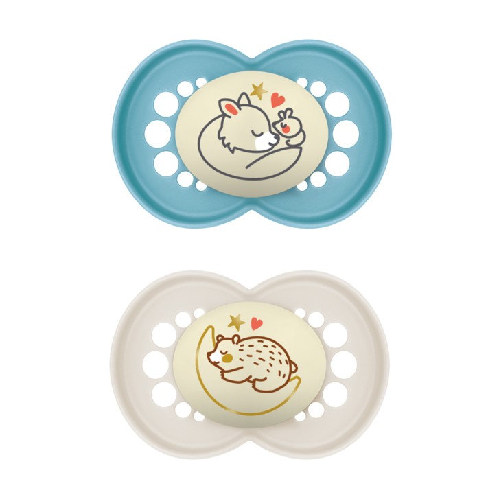 MAM Succhietto Original 16+ Mesi Bio-Circolare in Caucciù Femmina 2 Pezzi - MAM