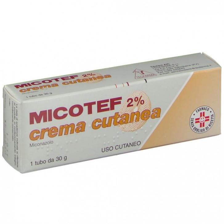 Micotef Crema Cutanea 2% 30g - Teofarma
